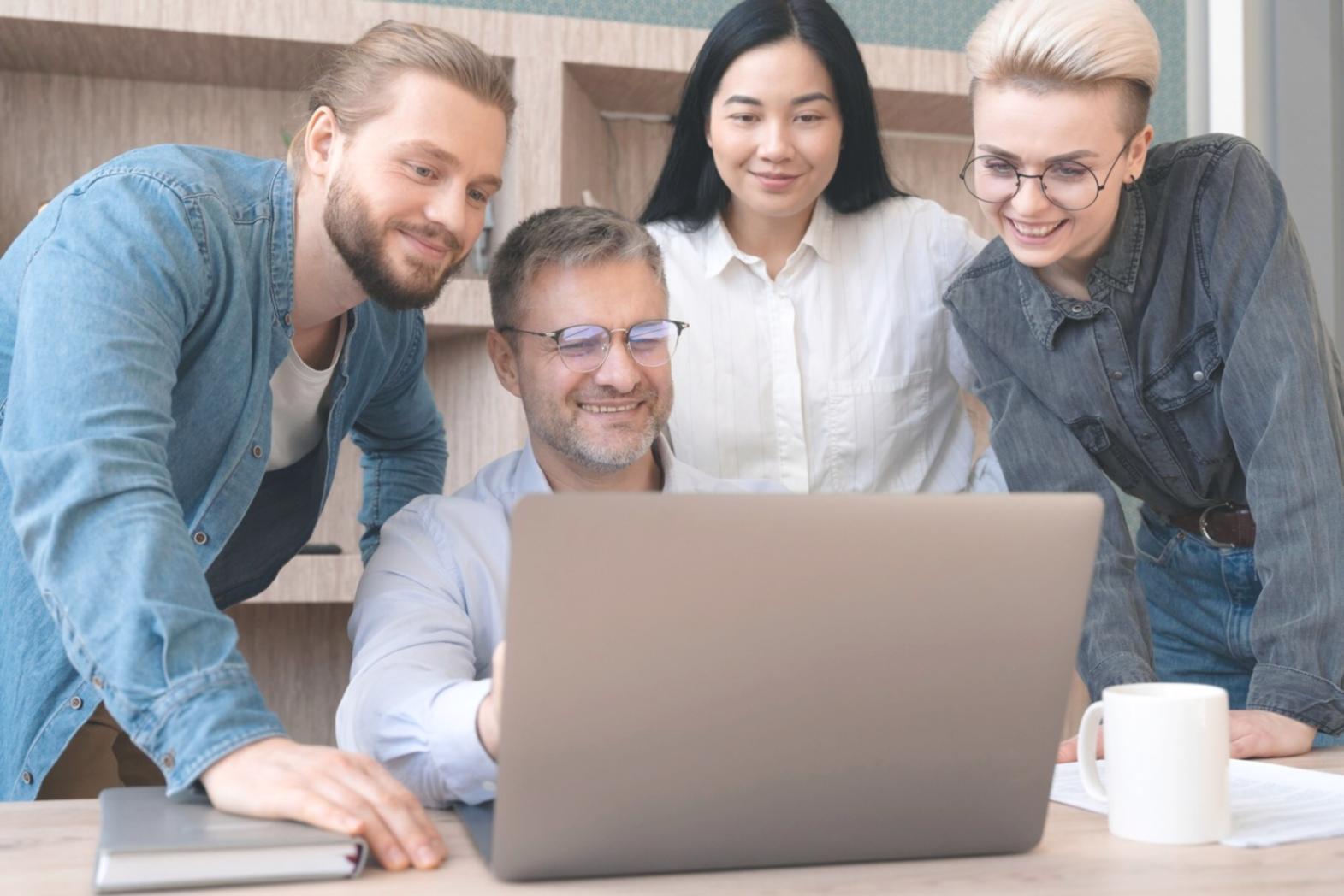 Professional reviewing financial documents and business performance metrics